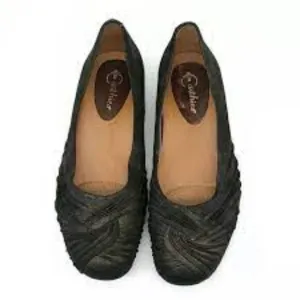 Earthies Vanya Leather Ballet Flats