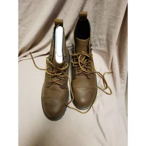 𝅺eastland Ethan 1955 Dark Walnut Size 9 Medium Width Lace Up Boots