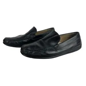 ECCO Classic MOC 2.0 Driving Style Loafer Black Leather Shoes Mens 48 EU 14 US