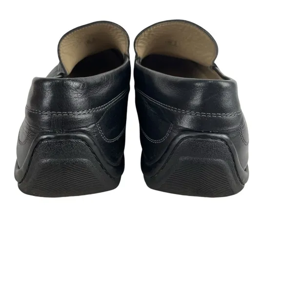 ECCO Classic MOC 2.0 Driving Style Loafer Black Leather Shoes Mens 48 EU 14 US