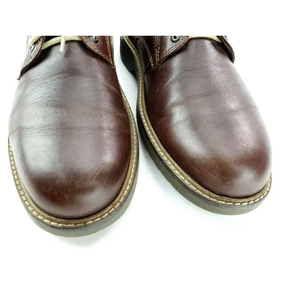 Ecco Men's Ian Casual Tie Oxford Lace Up Brown 8