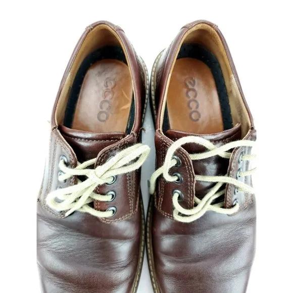 Ecco Men's Ian Casual Tie Oxford Lace Up Brown 8