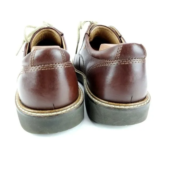 Ecco Men's Ian Casual Tie Oxford Lace Up Brown 8