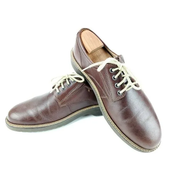 Ecco Men's Ian Casual Tie Oxford Lace Up Brown 8