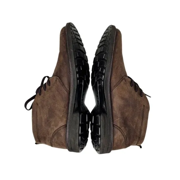 ECCO Turn Gore-Tex GTX Chukka Boots Brown Leather Men's US 11 EU 45 Lace Up