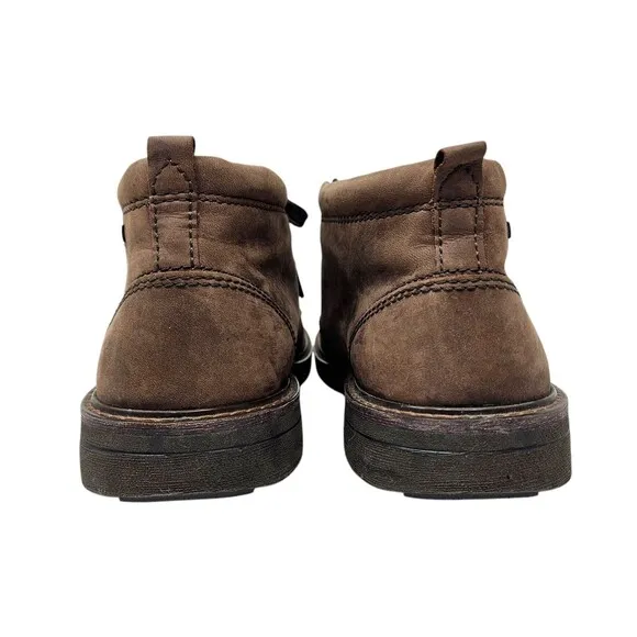 ECCO Turn Gore-Tex GTX Chukka Boots Brown Leather Men's US 11 EU 45 Lace Up