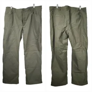Eddie Bauer 40x30 Fleece Lined Tech Pant Water Repellent UPF50  Green Men's