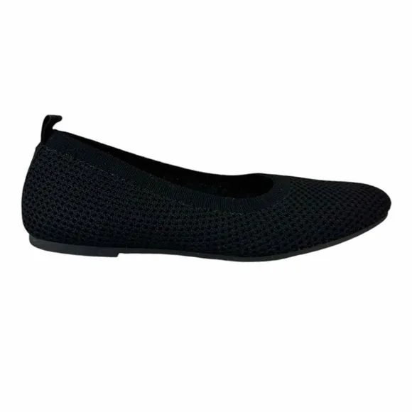 EILEEN FISHER Naomi Black Slip-on Flats Size 8