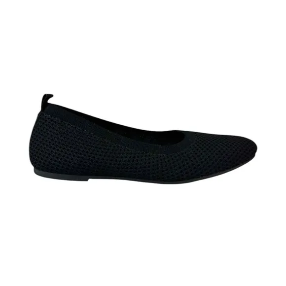EILEEN FISHER Naomi Black Slip-on Flats Size 8