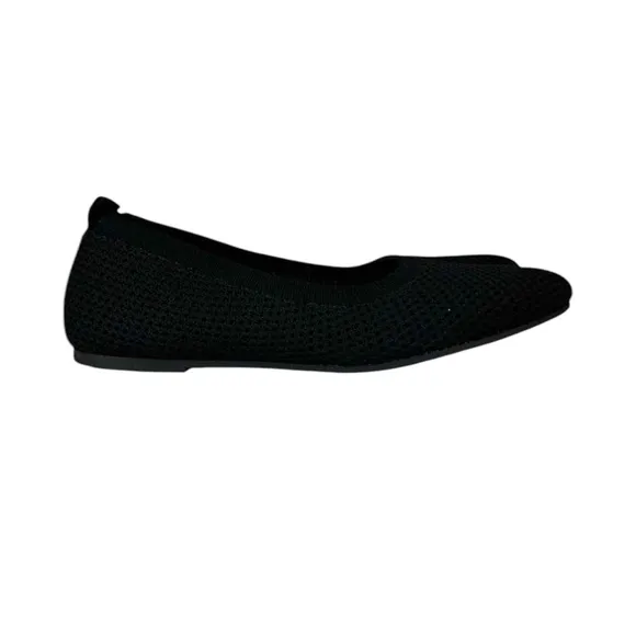 EILEEN FISHER Naomi Black Slip-on Flats Size 8