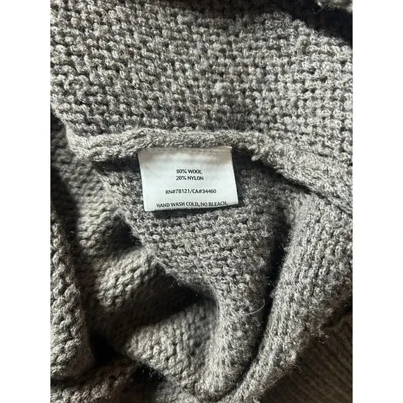 Eileen Fisher Women’s Wool Blend Boat Neck Sweater Size L