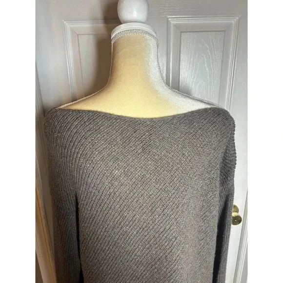 Eileen Fisher Women’s Wool Blend Boat Neck Sweater Size L