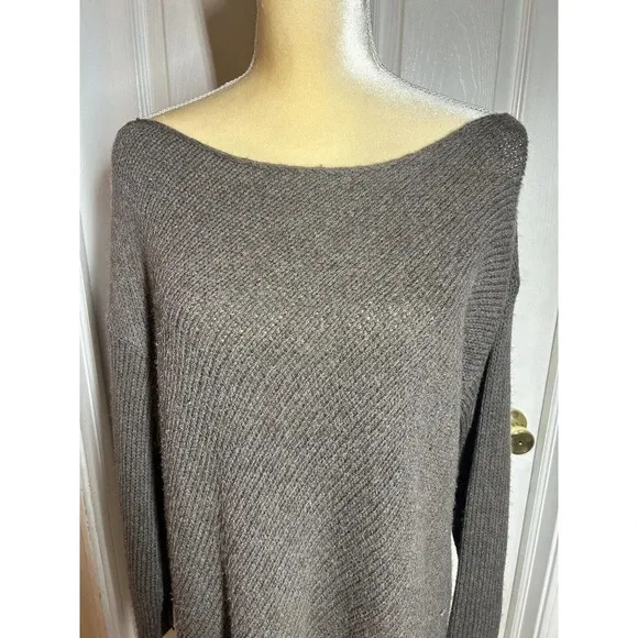 Eileen Fisher Women’s Wool Blend Boat Neck Sweater Size L