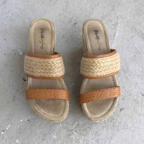 Elizabeth and James wedges