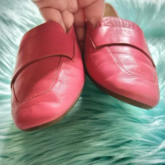 ENZO ANGIOLINI Soft LEATHER Pink Lightweight Flats Women's 6