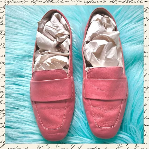 ENZO ANGIOLINI Soft LEATHER Pink Lightweight Flats Women's 6