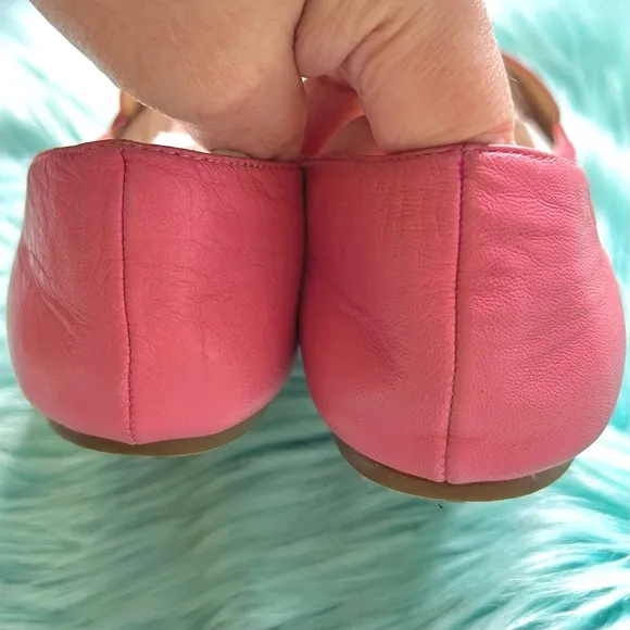 ENZO ANGIOLINI Soft LEATHER Pink Lightweight Flats Women's 6