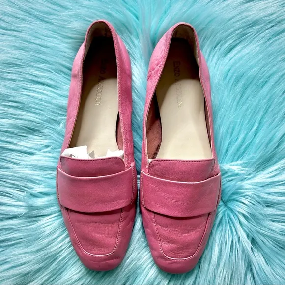 ENZO ANGIOLINI Soft LEATHER Pink Lightweight Flats Women's 6