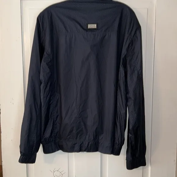 Equiline Men’s contemporary navy blue zip front Jacket equestrian Made in Italy