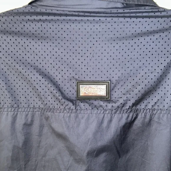 Equiline Men’s contemporary navy blue zip front Jacket equestrian Made in Italy