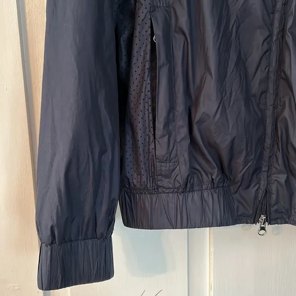Equiline Men’s contemporary navy blue zip front Jacket equestrian Made in Italy