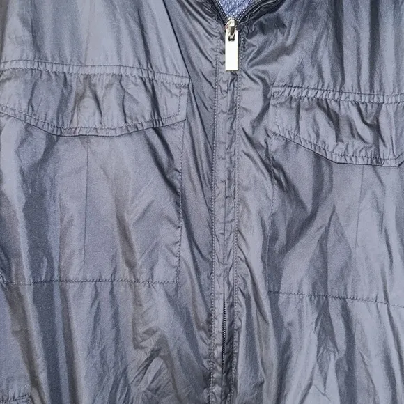 Equiline Men’s contemporary navy blue zip front Jacket equestrian Made in Italy