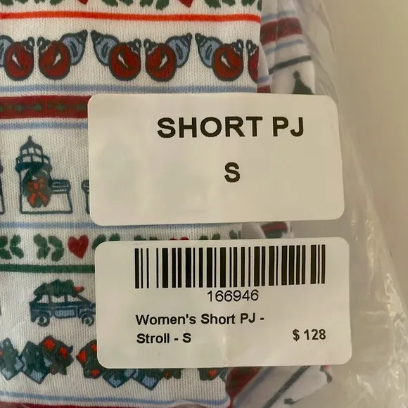 Erica Wilson Short PJ Set - Nantucket Stroll - NWT - SMALL!!!!