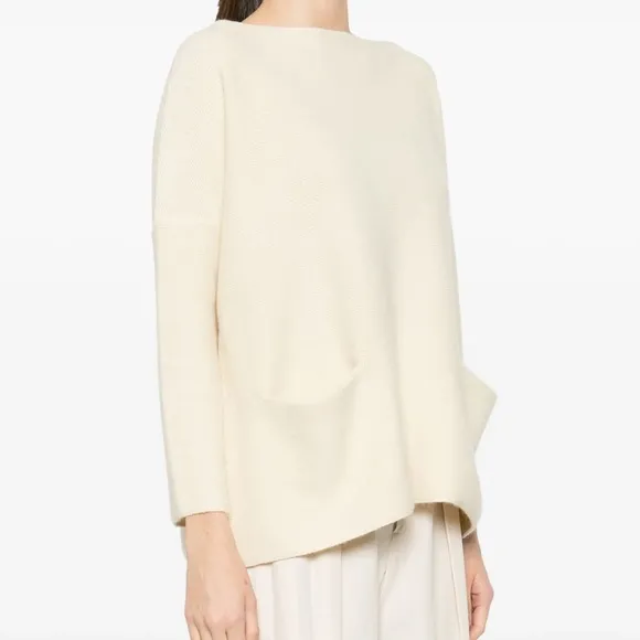 EUC Daniela Gregis Cotton Boatneck Sweater