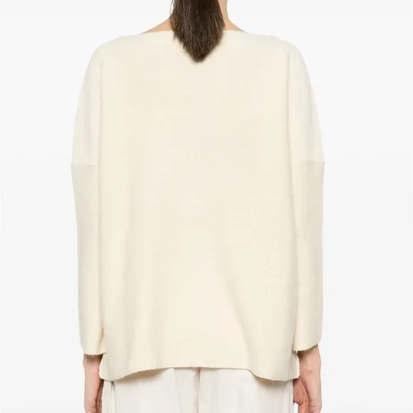 EUC Daniela Gregis Cotton Boatneck Sweater