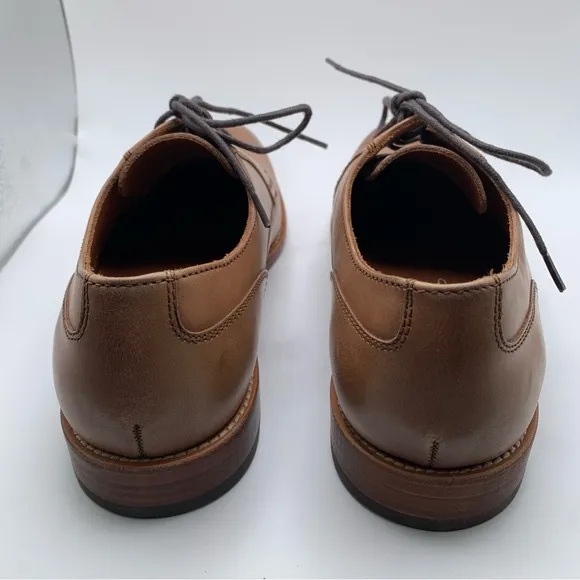 EUC Gordon Rush Men's Hastings Shoes Oxford brown leather SZ 7 office career 776
