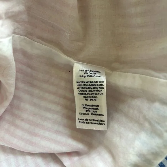 EUC Vineyard Vines x Kentucky Derby Seersucker Shift Dress Size 4 Pastel Stripe