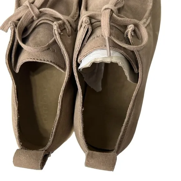 Everlane The Desert Shoe in Sepia Suede Taupe Size 8