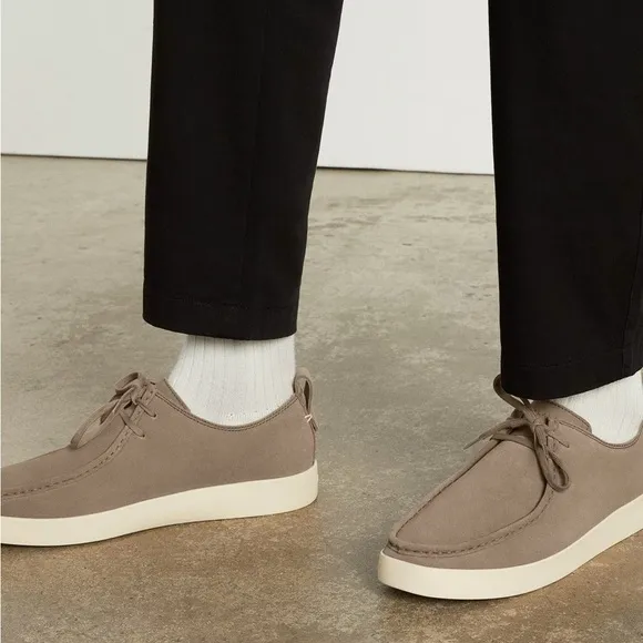 Everlane The Desert Shoe in Sepia Suede Taupe Size 8