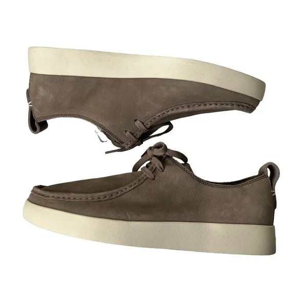 Everlane The Desert Shoe in Sepia Suede Taupe Size 8