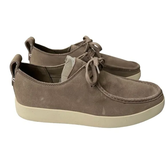 Everlane The Desert Shoe in Sepia Suede Taupe Size 8