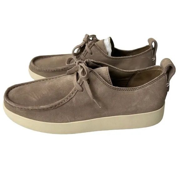 Everlane The Desert Shoe in Sepia Suede Taupe Size 8