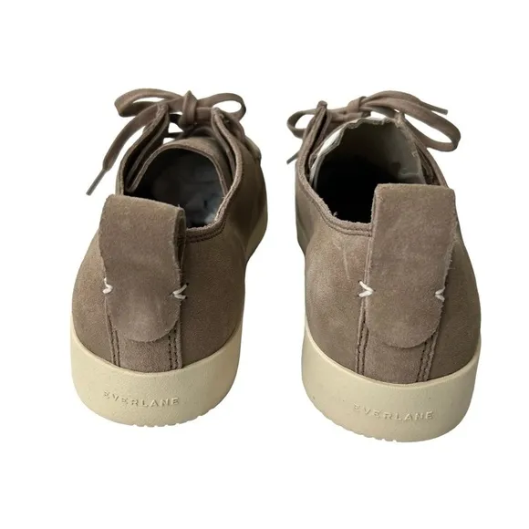 Everlane The Desert Shoe in Sepia Suede Taupe Size 8