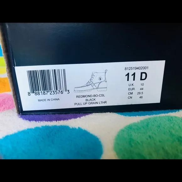Everything Must Go! Authentic Leather Black Polo by Ralph Lauren Boots