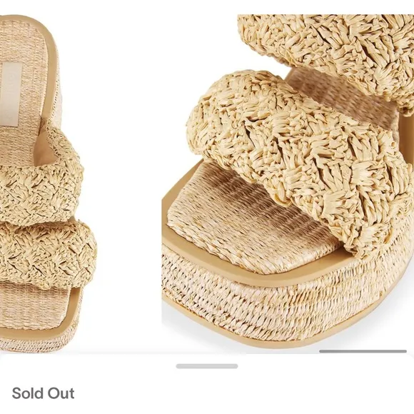 FARM Rio Tan Woven Wedges