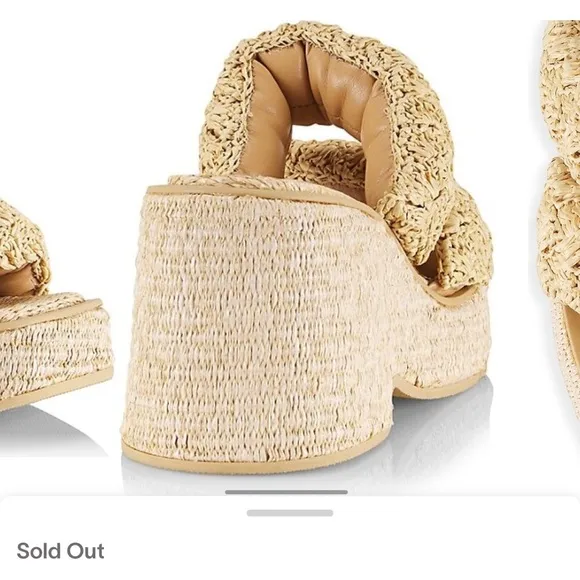 FARM Rio Tan Woven Wedges