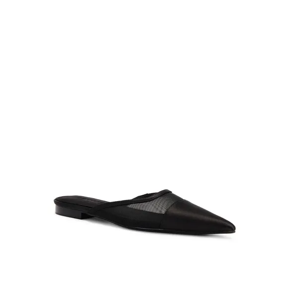 FEMME LA Amelie Slipper in Noir Flats 9