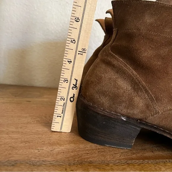 Fiorentini   Baker ETERNITYBrown Suede Lace-up Boots Size 13