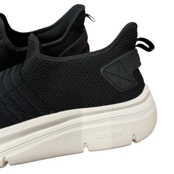 FitVille Men's Cloud Wanderer Slip-On V3 Lightweight Size 13W
