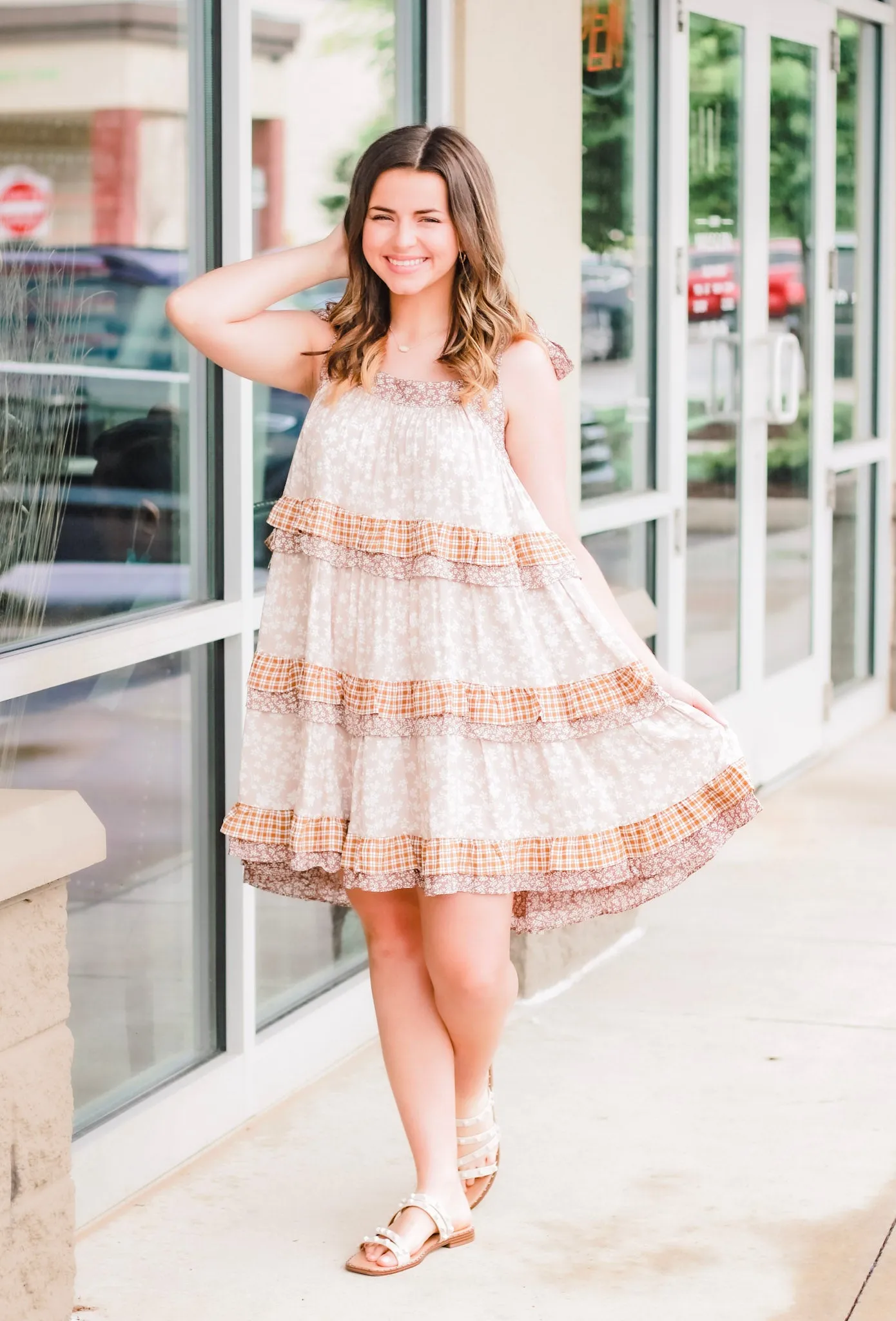 Florals Found Out Tank Dress