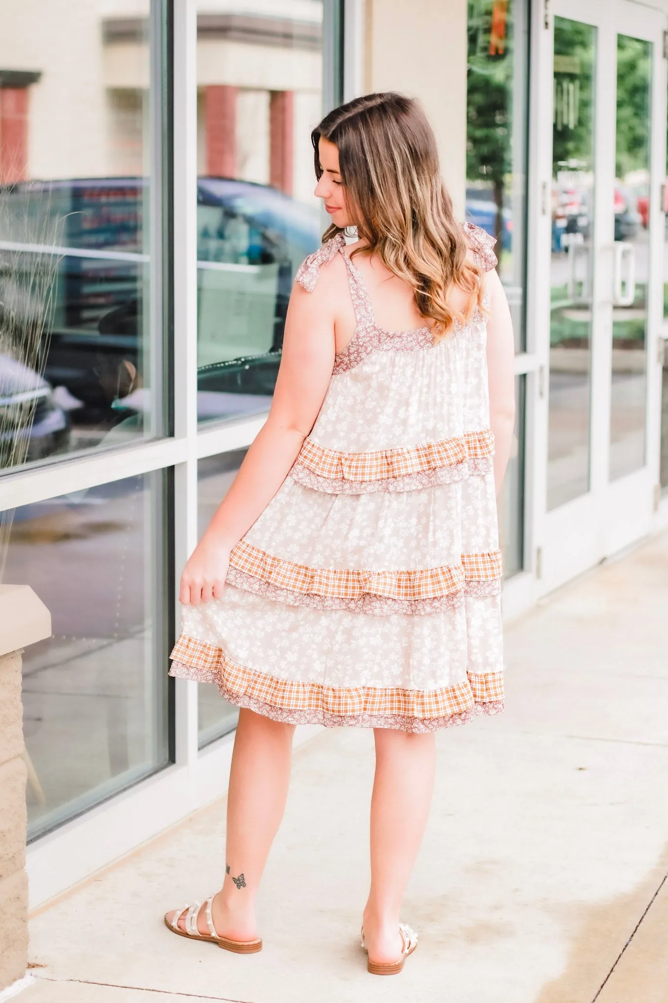Florals Found Out Tank Dress