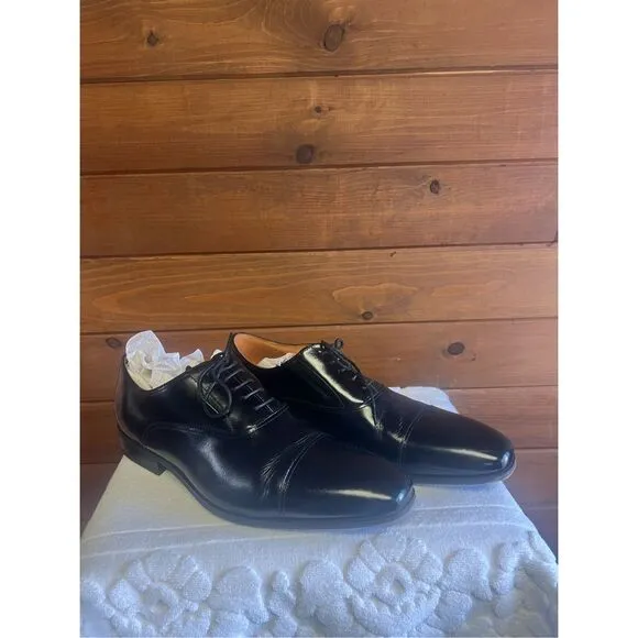 Florsheim Men's Corbetta Cap Ox. Oxford Shoes, Black Sz 13
