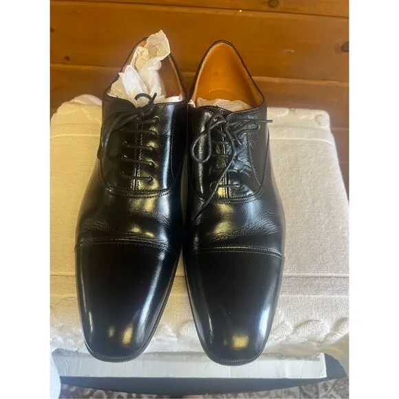 Florsheim Men's Corbetta Cap Ox. Oxford Shoes, Black Sz 13