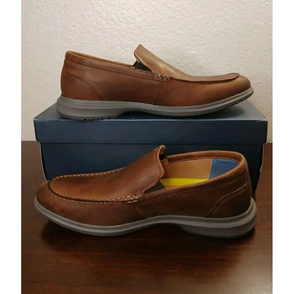 Florsheim Men's Hamptons STYLE 14397 Moc Toe Oxford BROWN  Sz‎ 1 0 M #768