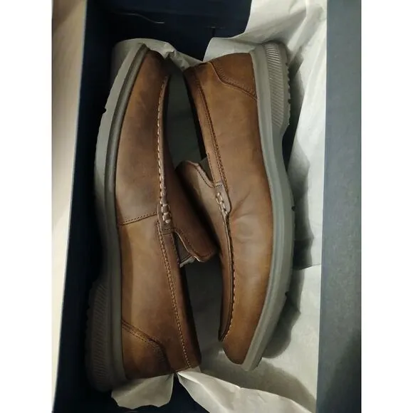 Florsheim Men's Hamptons STYLE 14397 Moc Toe Oxford BROWN  Sz‎ 1 0 M #768