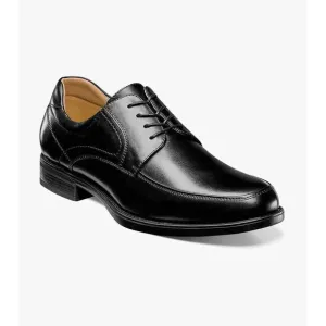 Florsheim Midtown 12136-001 Oxford Men's 8.5 Black Leather Dress Shoes ZPO1944